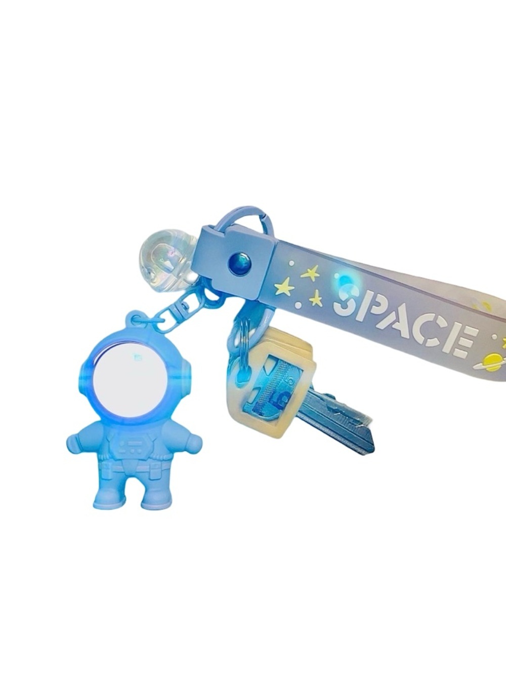 Purple Astronaut Keychain - Picture 2 of 5
